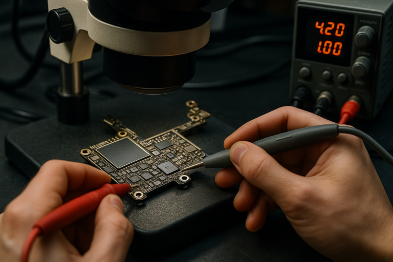 Diagnostyka płyty głównej iPhone – co wykryć? - O lutowaniu wiemy wszystko!