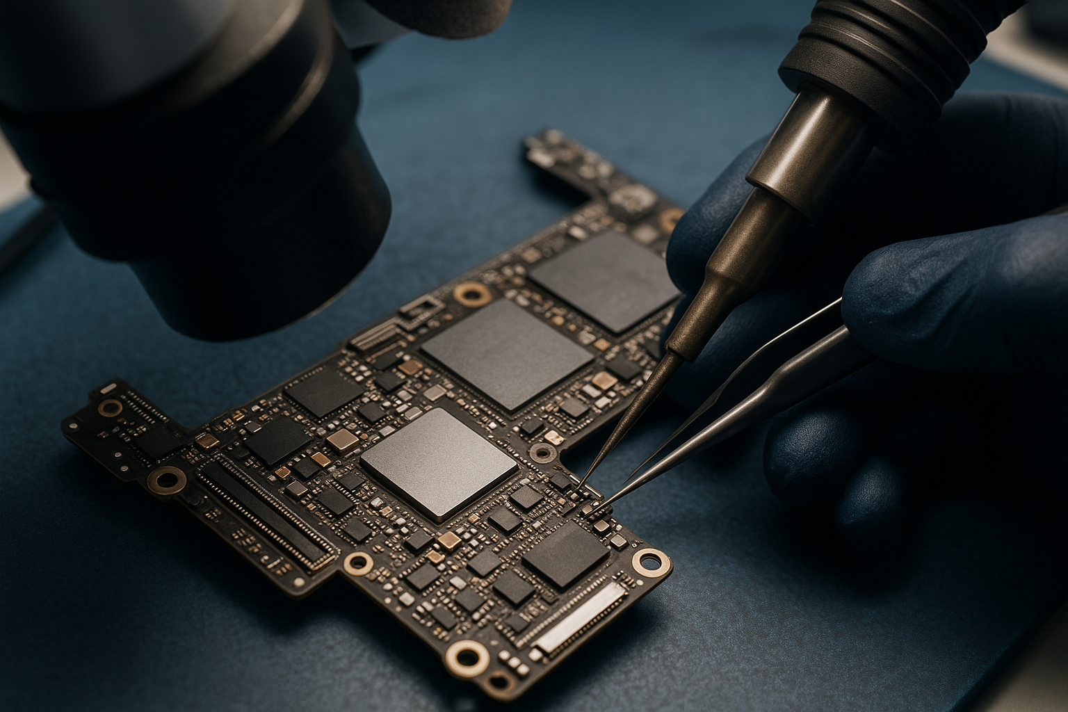Naprawa płyt głównych iPhone – wyzwania - O lutowaniu wiemy wszystko!