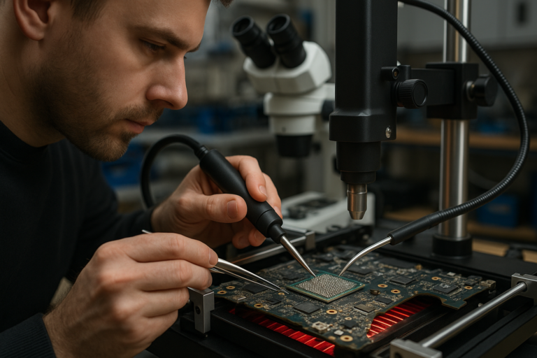 Reballing a wymiana układu – kluczowe różnice - O lutowaniu wiemy wszystko!