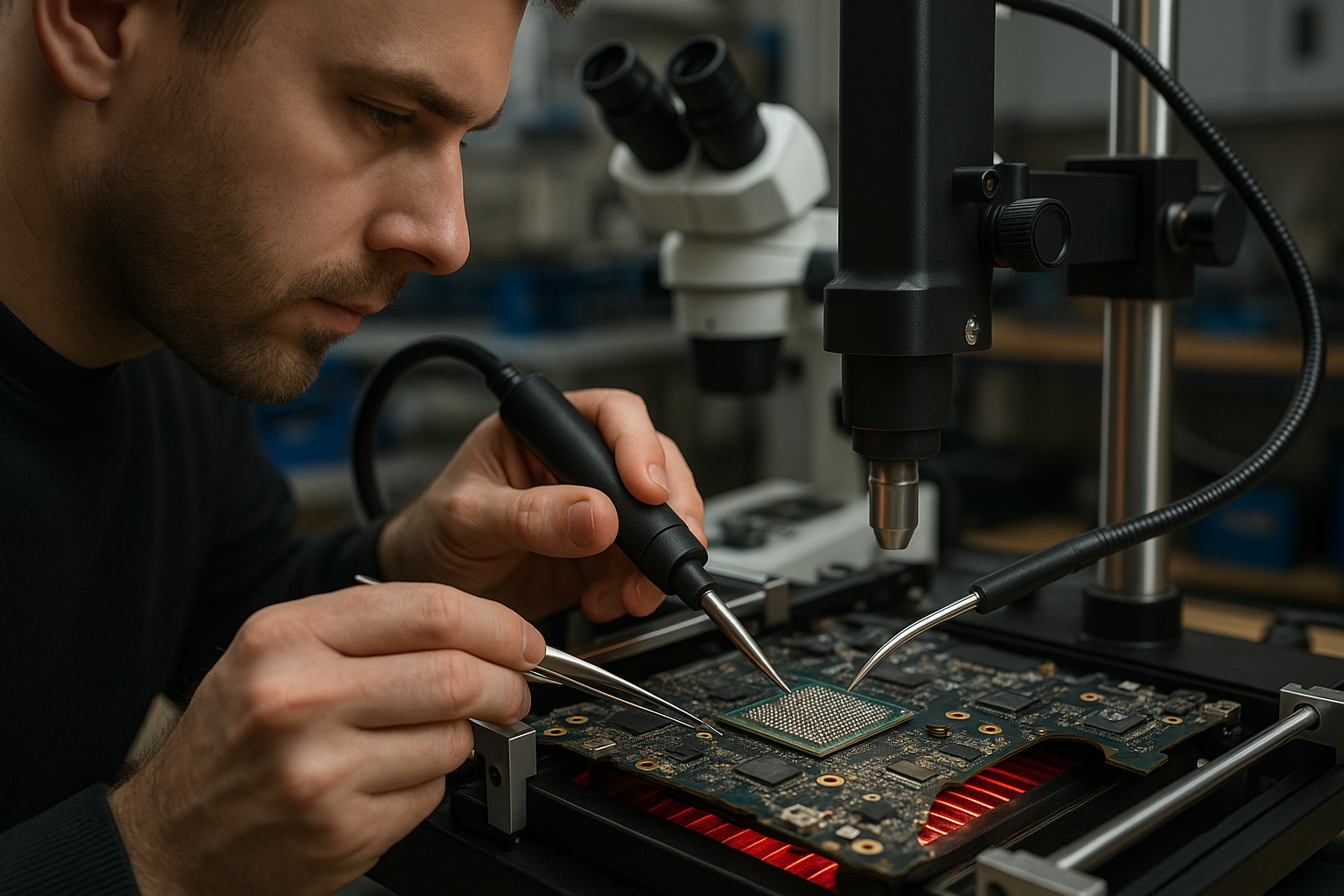 Reballing a wymiana układu – kluczowe różnice - O lutowaniu wiemy wszystko!