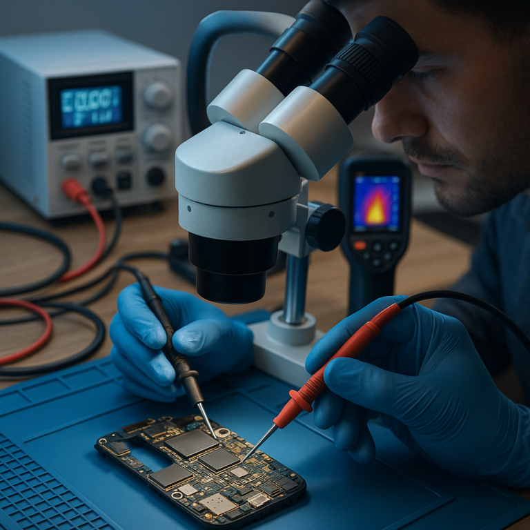 Zalety diagnostyki mikroelektronicznej w serwisie - O lutowaniu wiemy wszystko!