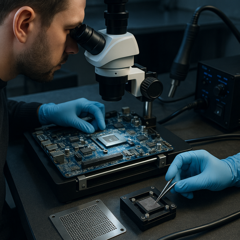 Reballing BGA – kiedy warto go zastosować? - O lutowaniu wiemy wszystko!